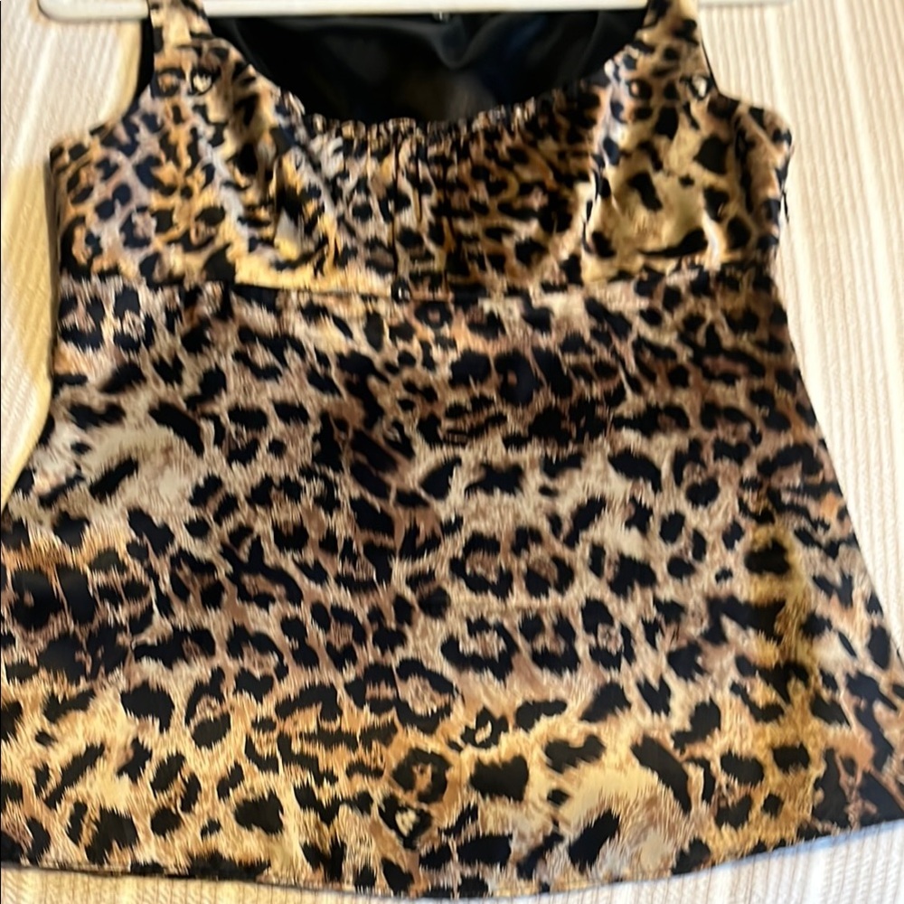 Leopard Print Women's Top